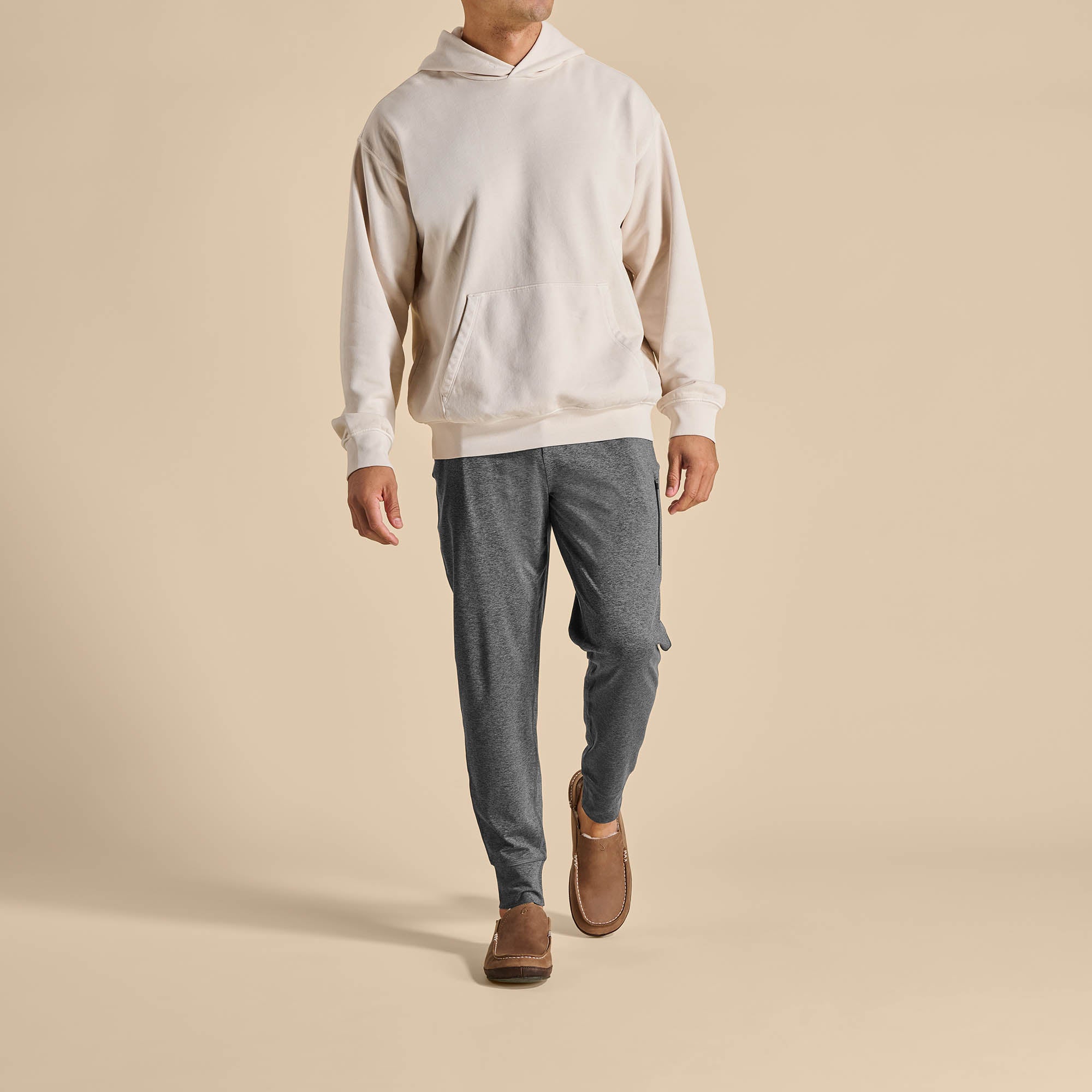 Moloā Slipper - Toffee / Dark Wood - Image 8