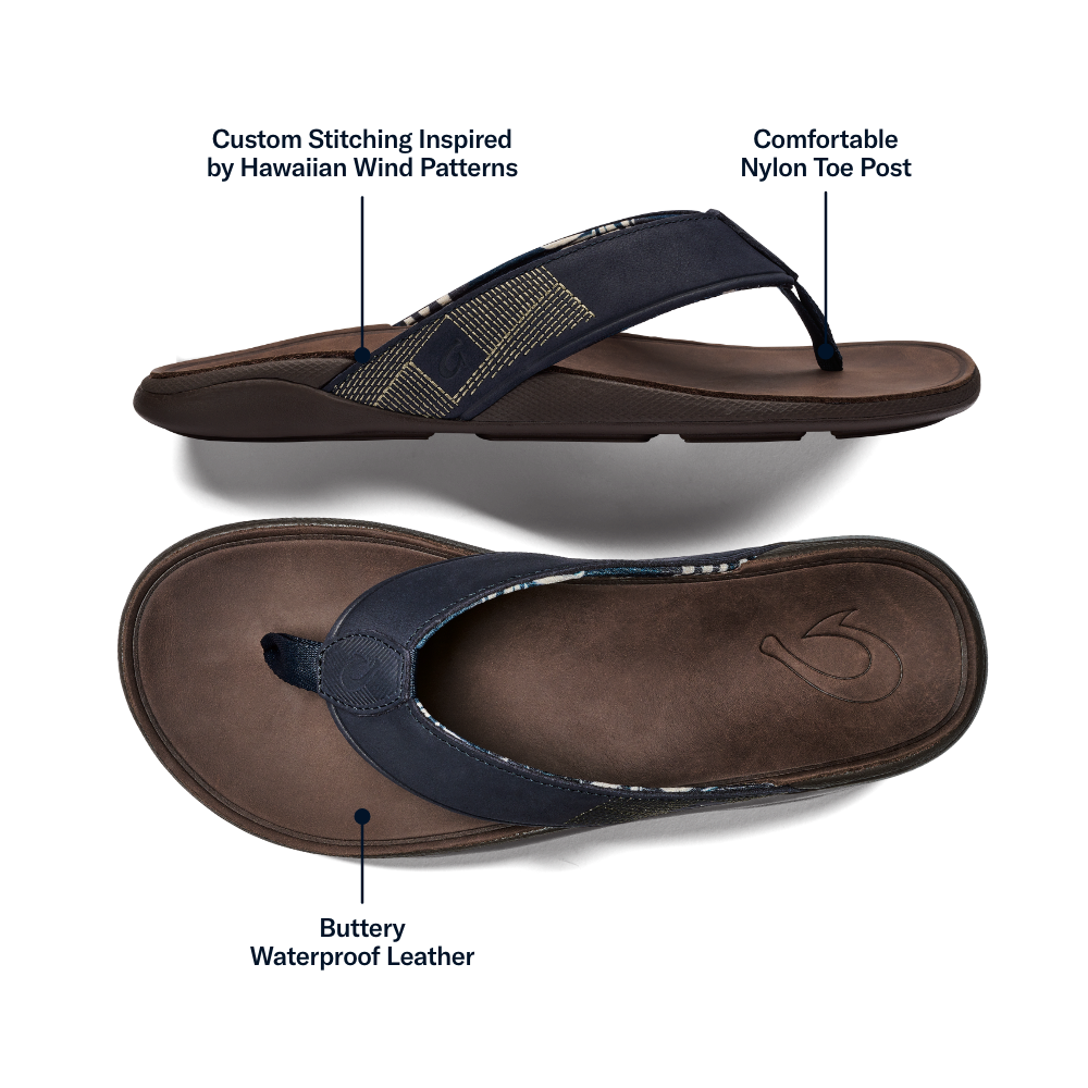 Tuahine - Trench Blue / Dark Wood - Image 3